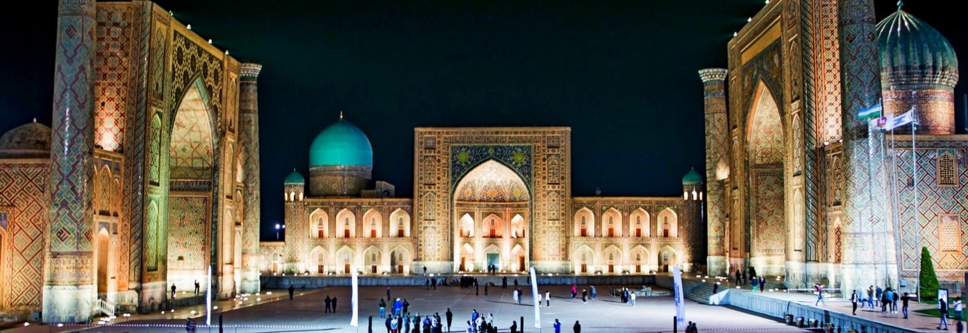 Plac trzech medres w Samarkandzie