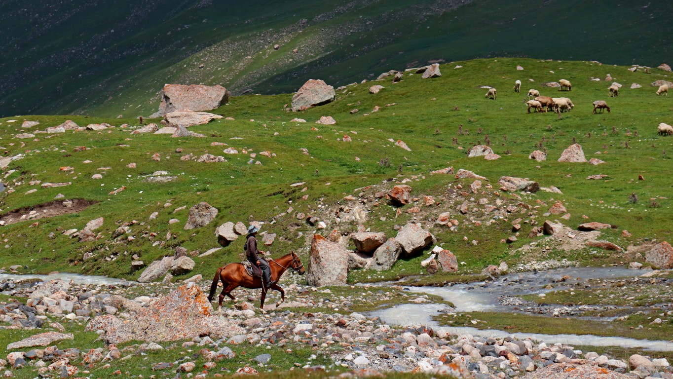 Wycieczka do Kirgistanu.