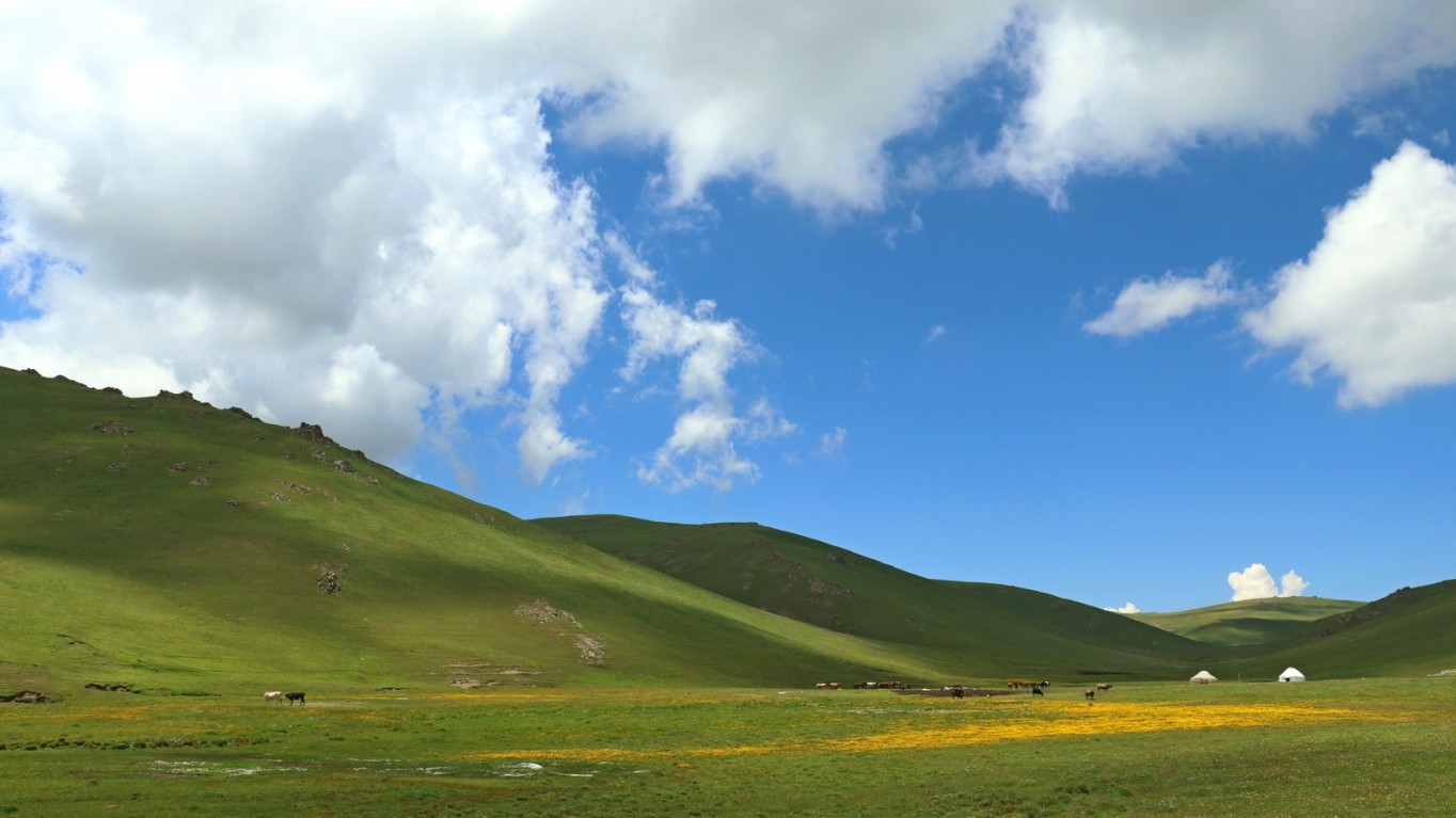 Trekking w Kirgistanie.