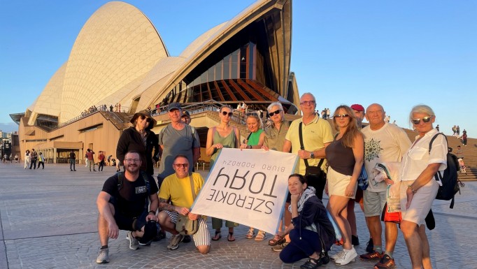 Wycieczka do Australii Nowej Zelandii.