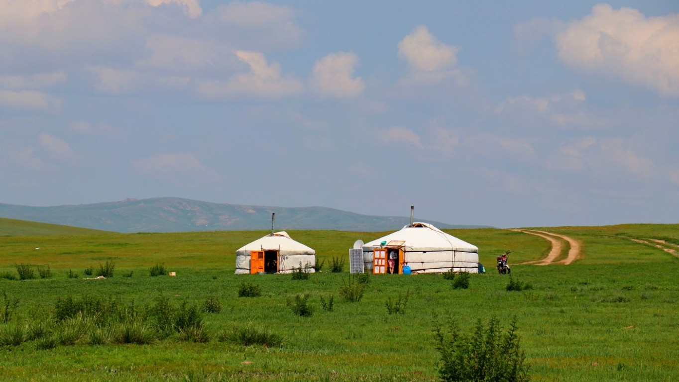 Wycieczka do Mongolii.